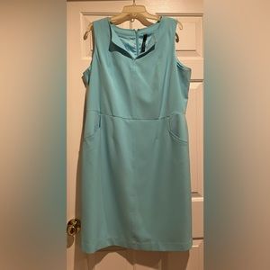 Light Aqua Blue Dress; Spring